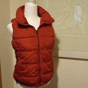Red Puff vest